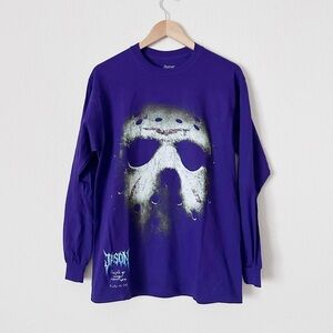 NEW Friday the Thirteenth Jason Graphic Long Sleeve Tee